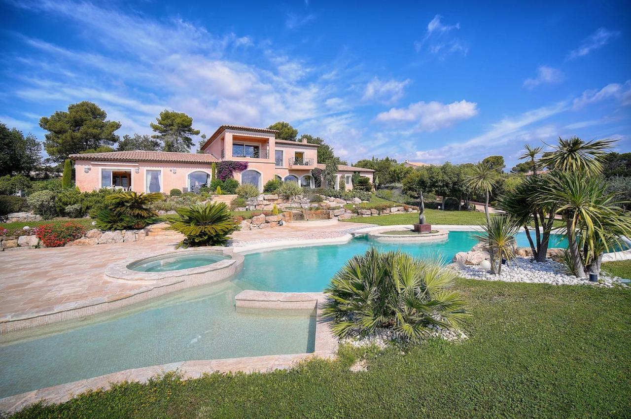 "Au Havre De Paix" 5 Etoiles Prestige Jacuzzi, Hammam, Sauna, Piscine Chauffee Mougins Cannes Grasse Ngoại thất bức ảnh