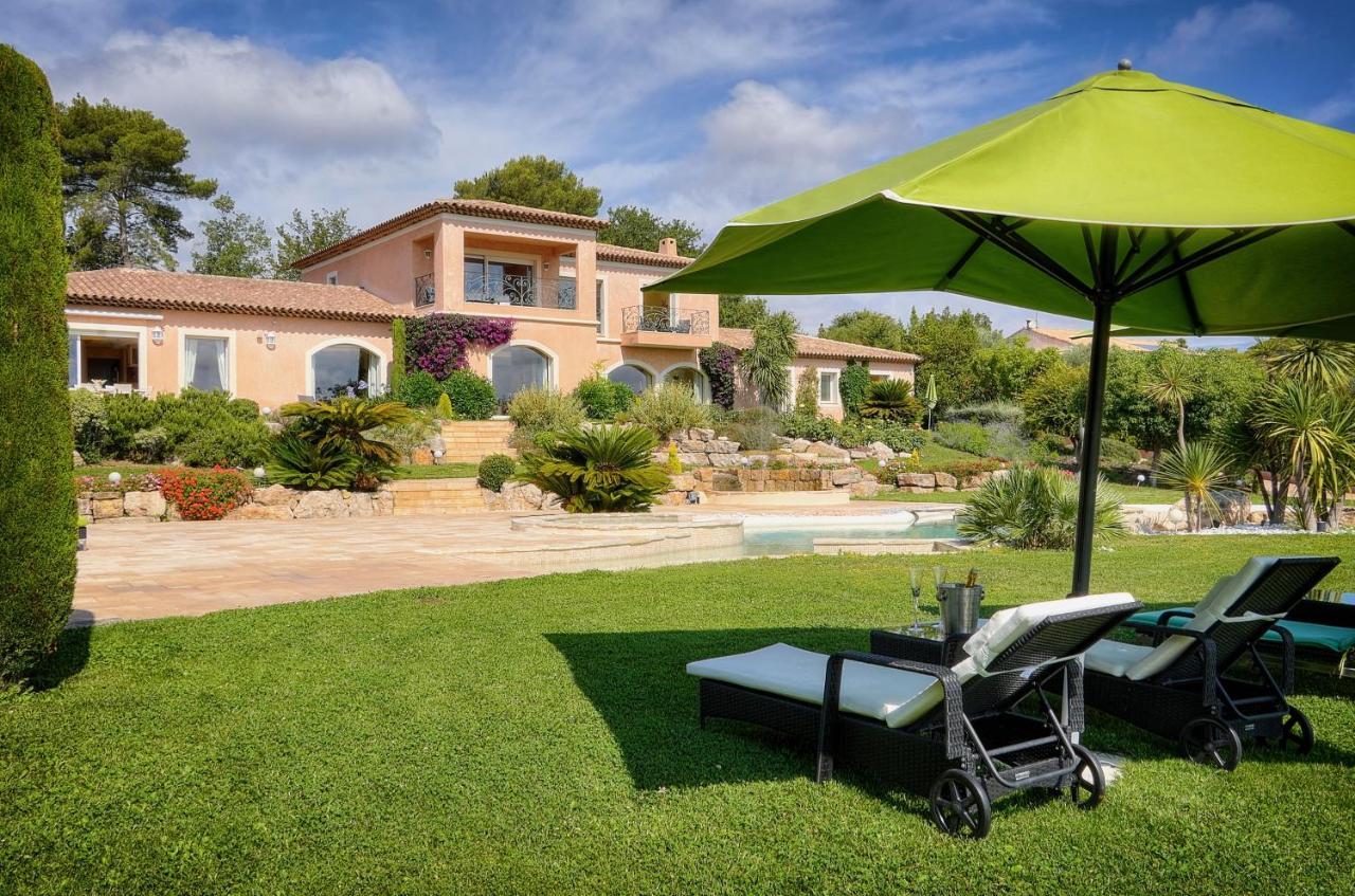 "Au Havre De Paix" 5 Etoiles Prestige Jacuzzi, Hammam, Sauna, Piscine Chauffee Mougins Cannes Grasse Ngoại thất bức ảnh