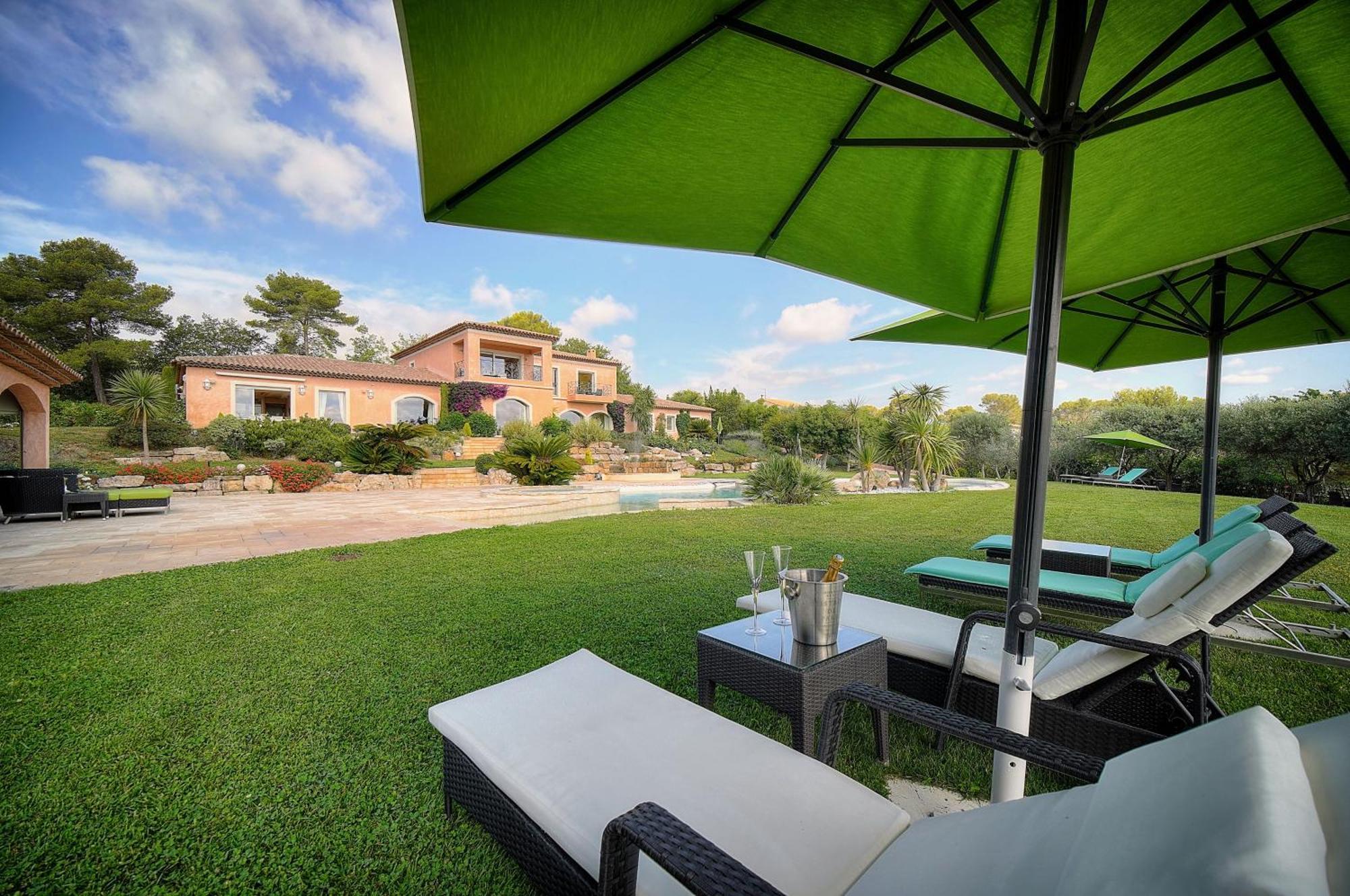 "Au Havre De Paix" 5 Etoiles Prestige Jacuzzi, Hammam, Sauna, Piscine Chauffee Mougins Cannes Grasse Ngoại thất bức ảnh