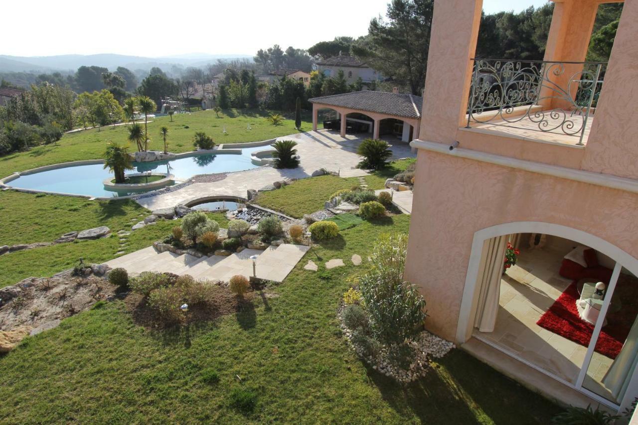 "Au Havre De Paix" 5 Etoiles Prestige Jacuzzi, Hammam, Sauna, Piscine Chauffee Mougins Cannes Grasse Ngoại thất bức ảnh